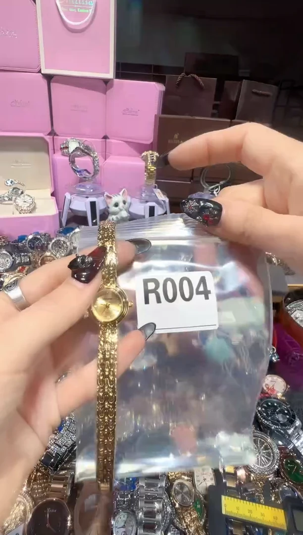 石英机芯不锈钢不锈钢直播定闪专用