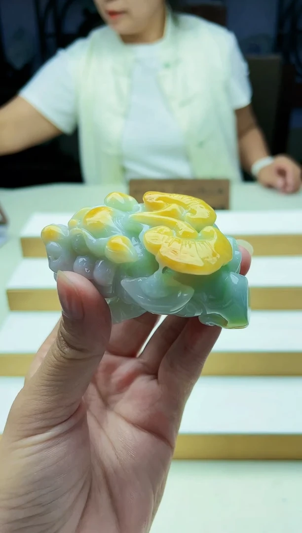 未镶嵌定制翡翠毛货09140268
