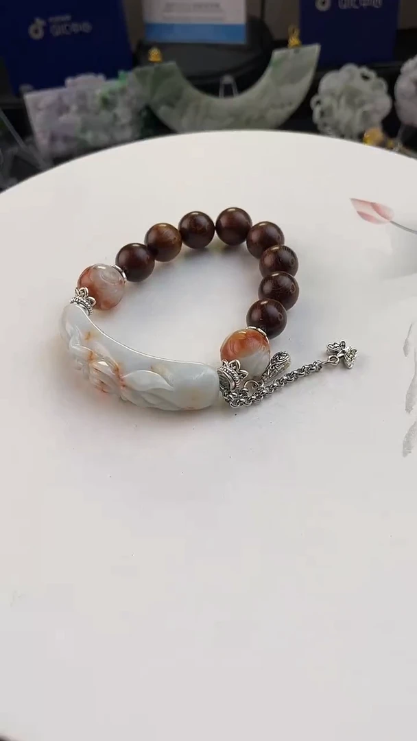 未镶嵌手链翡翠手工定制默认微瑕主播介绍为准