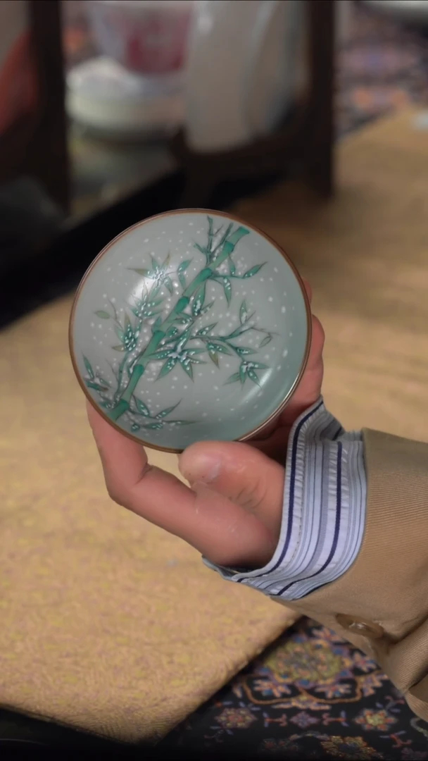 英姐好物分享@@雪竹普洱杯