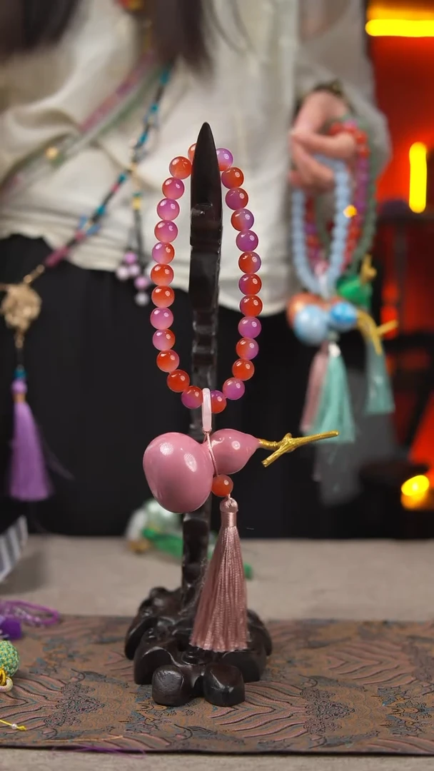 玖澄出品文创漆艺葫芦国风配饰