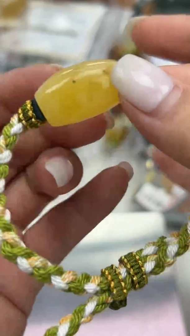 裸石蜜蜡未镶嵌蜜蜡手绳