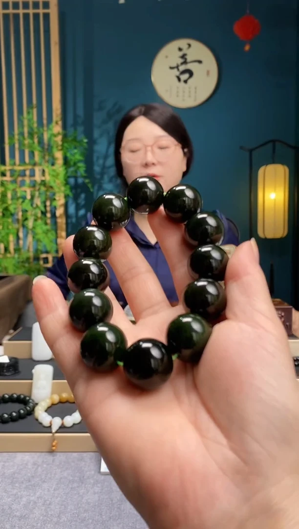吊坠(不含链)未镶嵌和田玉手串