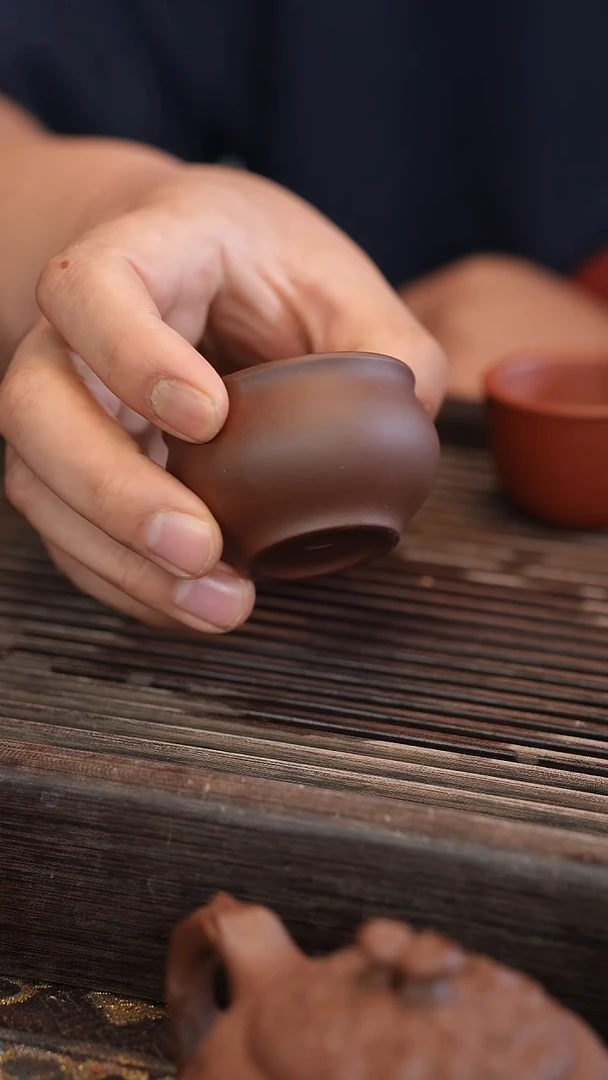 茶壶紫砂元宝杯