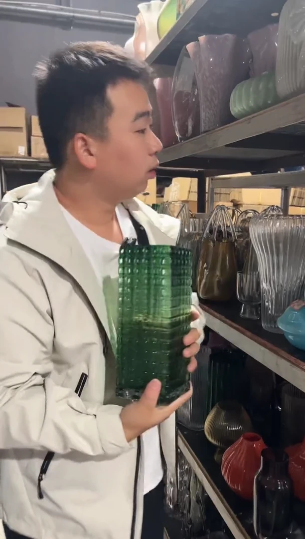 花瓶客厅餐桌插花装饰好物大城市之光