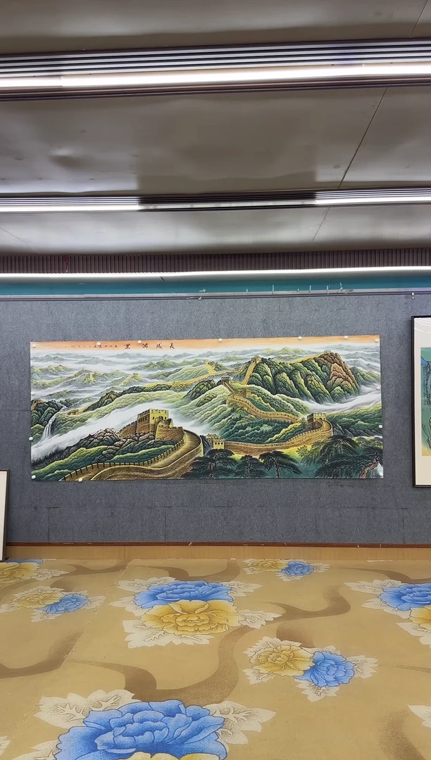 绘画M王红兵-大丈二-山水国画