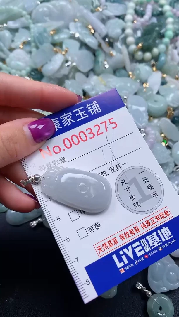 颈饰未镶嵌翡翠3275