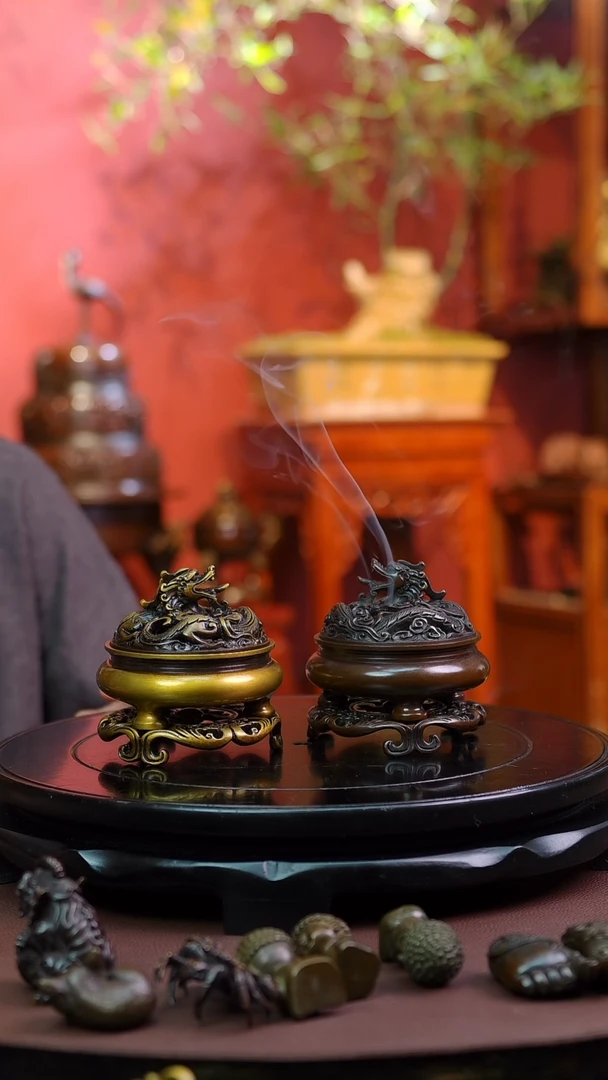 【闪购商品】龙腾四海熏香炉