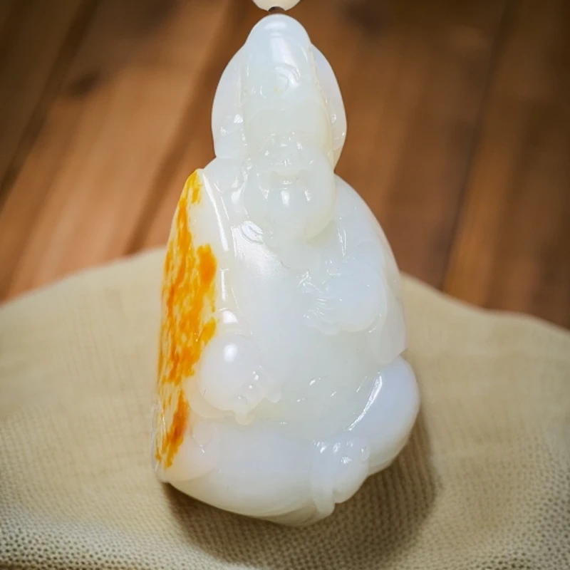 吊坠(不含链)未镶嵌和田玉