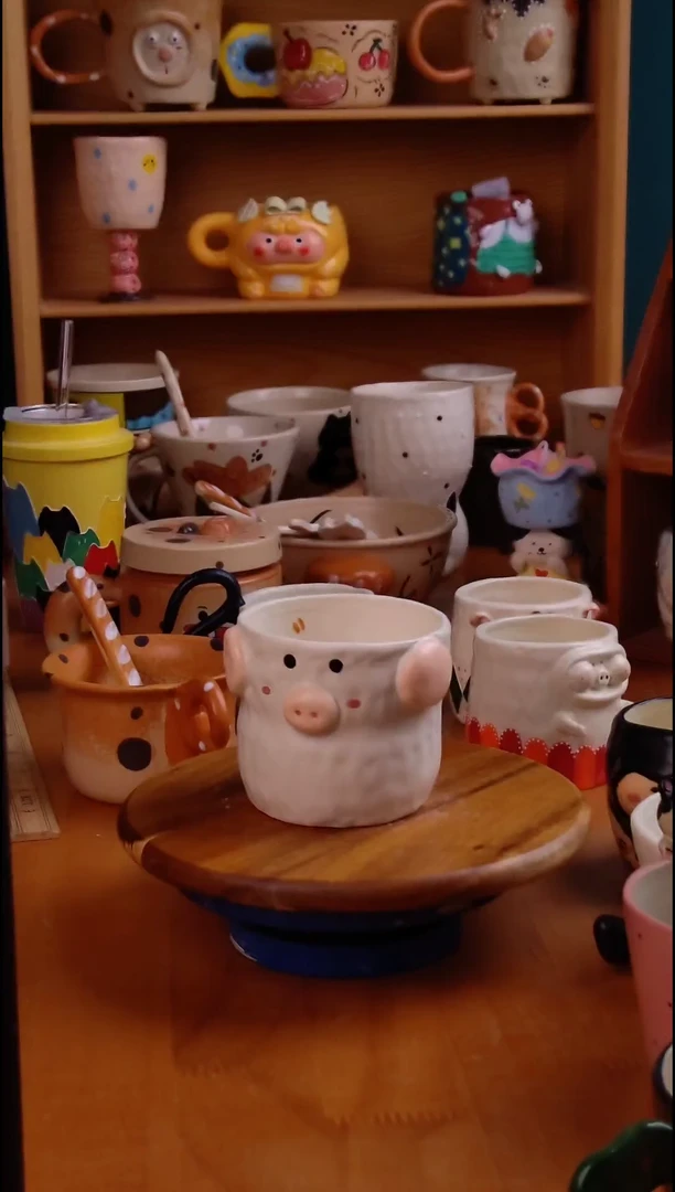 摆件陶景德镇手工原创陶瓷