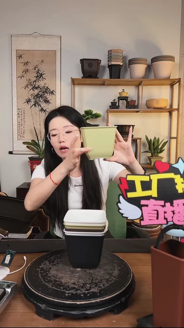 12.5抽角缩底四方6只装混色