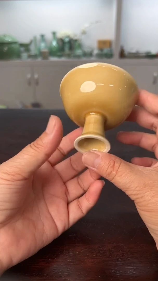 龙泉云间青瓷小米茶器