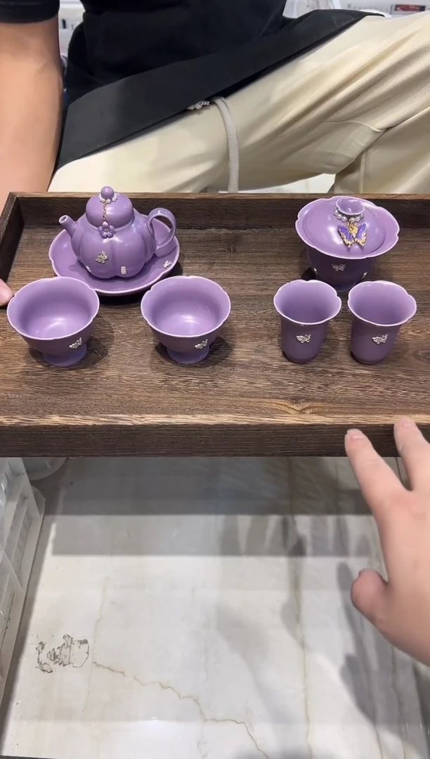 瓷片梵古堂正品茶具 假一罚十【带滴溜】