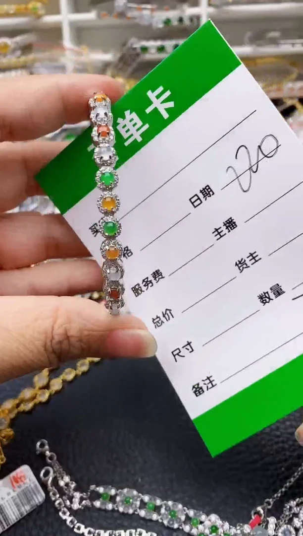 【闪购商品】翡翠戒指银S925镶嵌/7392