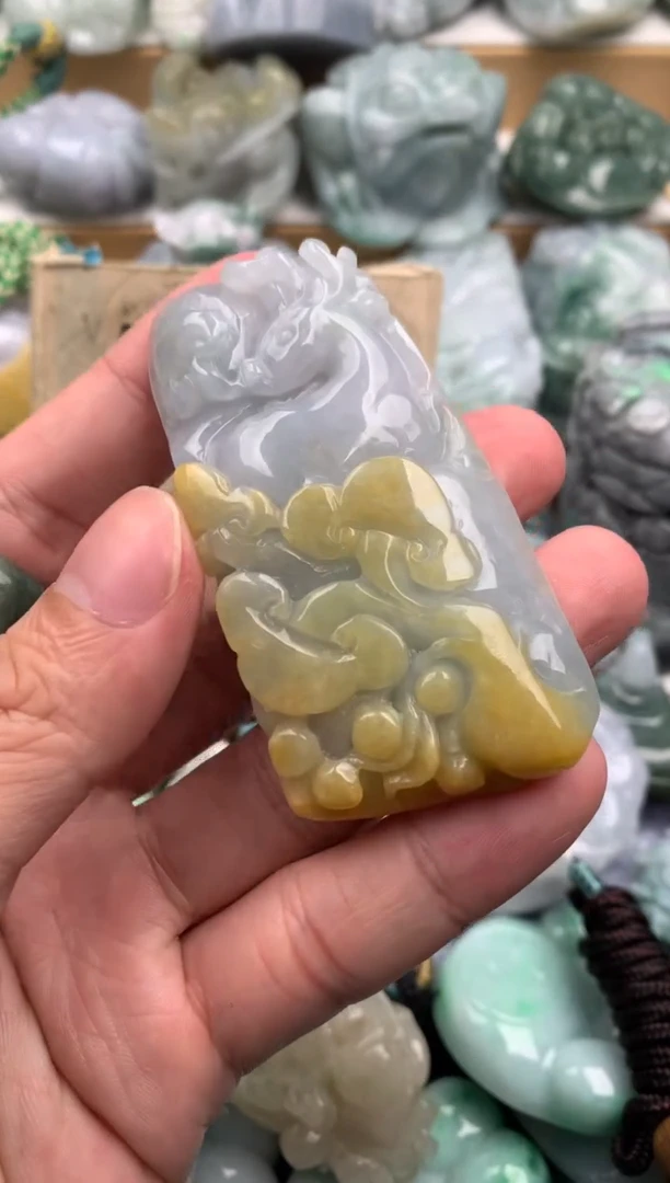 吊坠(不含链)未镶嵌翡翠1