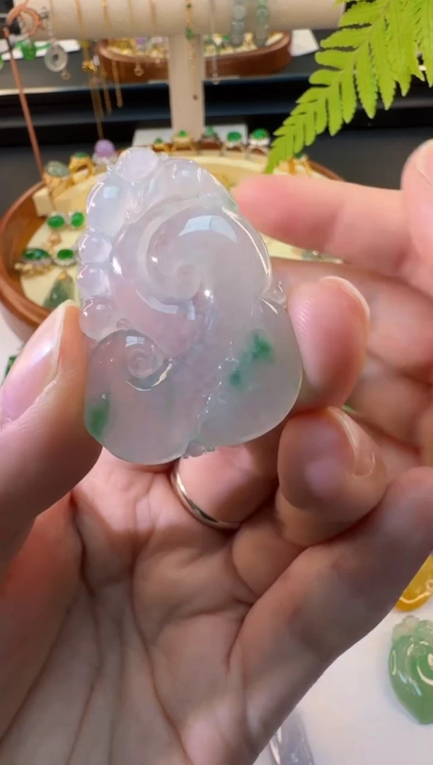 【闪购商品】翡翠颈饰未镶嵌缅甸翡翠A货挂件