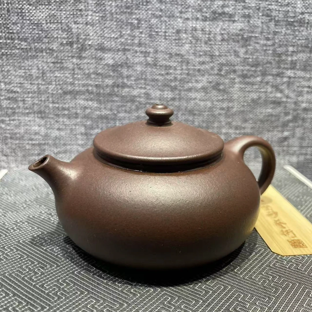 宜兴黄龙山原矿紫泥-寒江