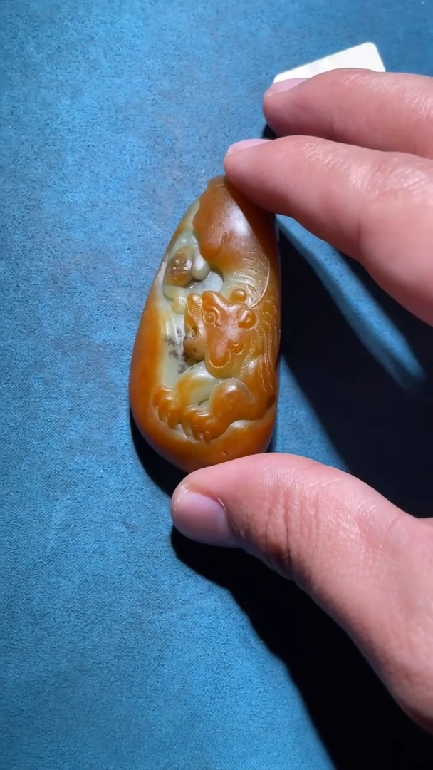 定制和田玉BH114 智勇双全 吊坠