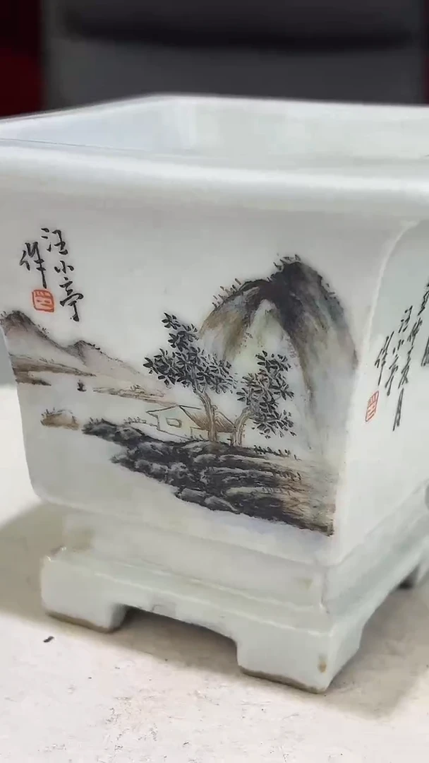 瓶景德镇陶瓷手工手绘i9