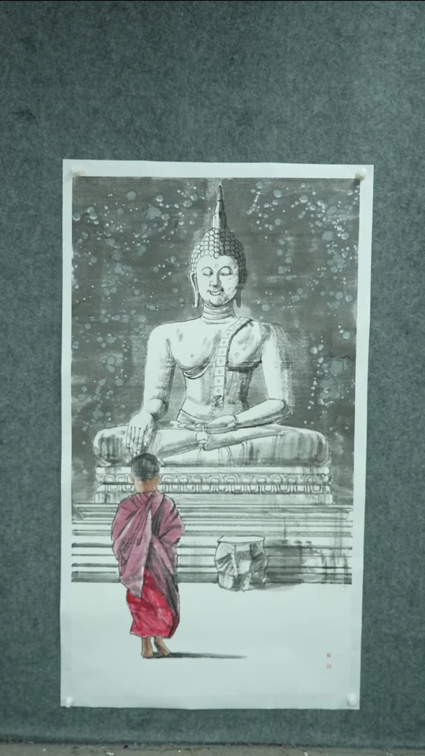 国画国画LDS老师作品