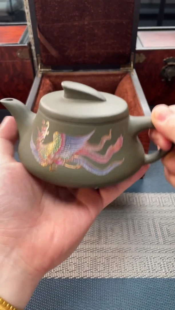 茶壶紫砂41 宜兴原矿紫砂