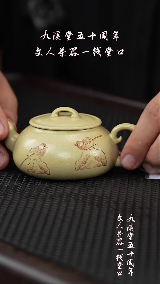 黄龙山原矿紫砂壶9