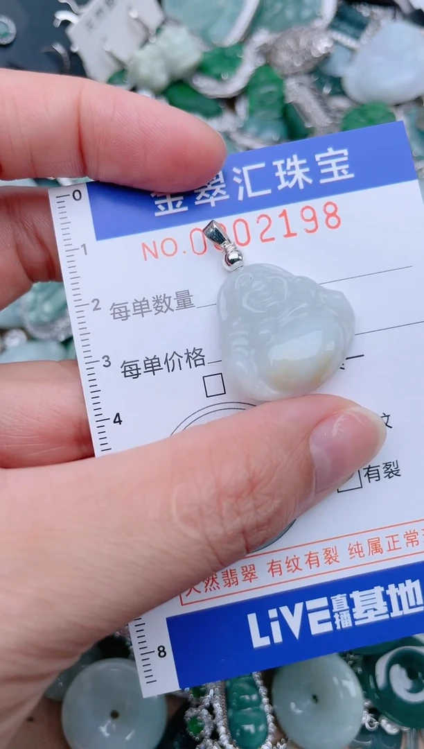 翡翠未镶嵌颈饰2198........1