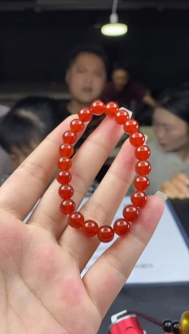 玛瑙/玉髓手串未镶嵌多样性-手串-S3909