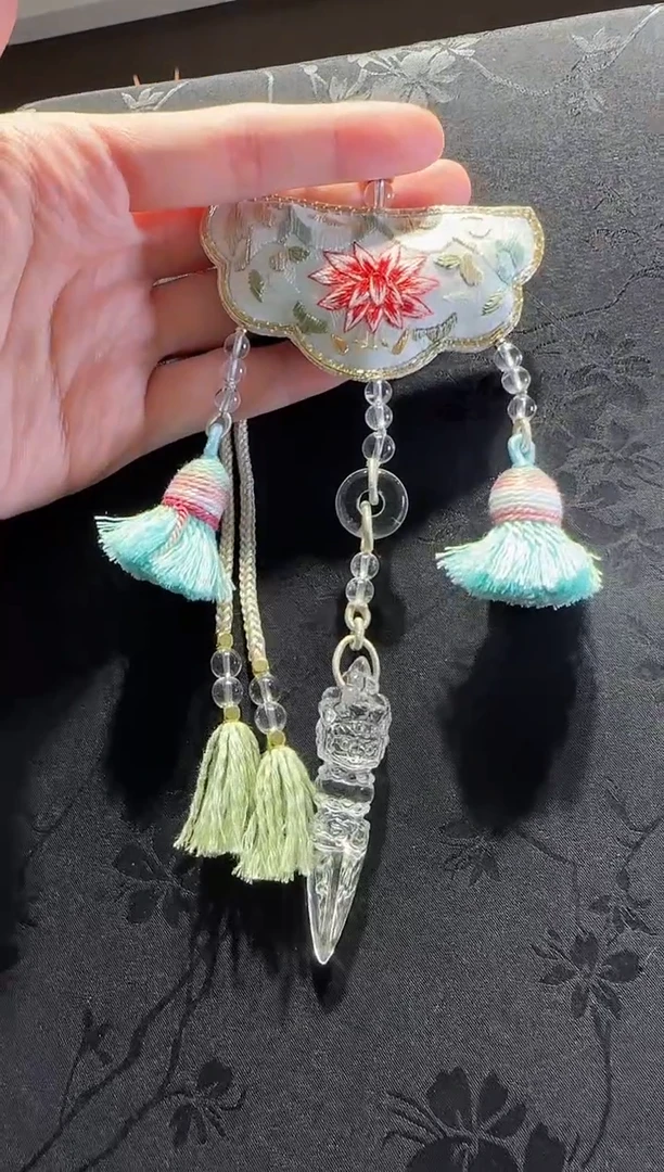 未镶嵌手绳水晶降魔杵款