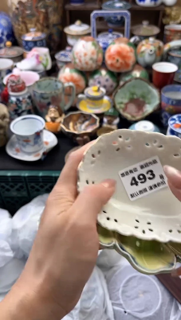 瓷片薛*薛493号六六工艺品瓷器