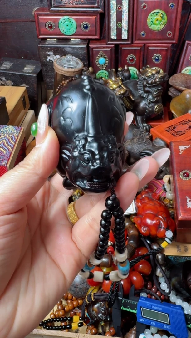 【闪购商品】和田玉（墨玉）把件未镶嵌主播推荐：一物一拍，讲解为准！