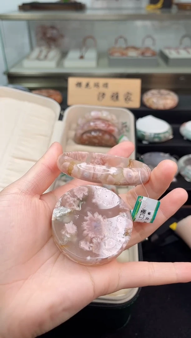 未镶嵌手镯石英质玉56圈口（赠品镯心）S961024