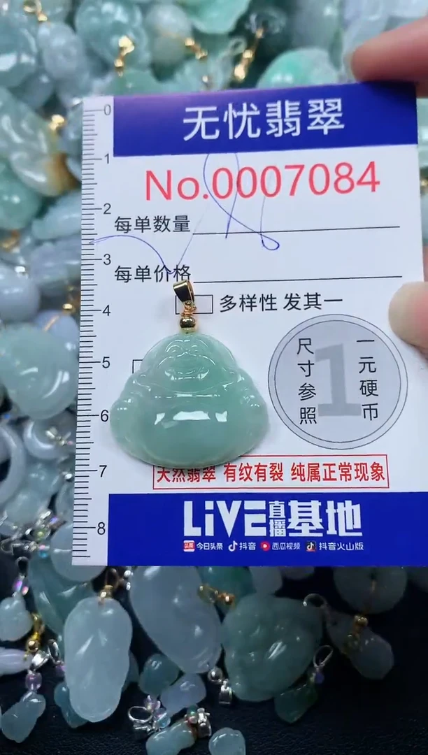 颈饰未镶嵌翡翠7084