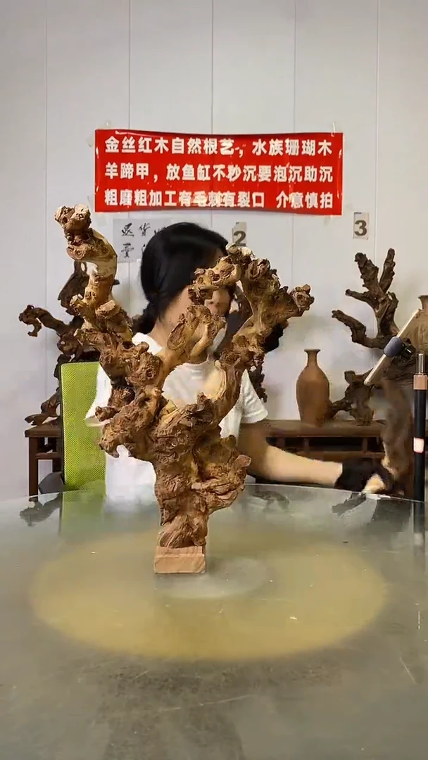 香榧木天**乐金丝红木   羊蹄甲