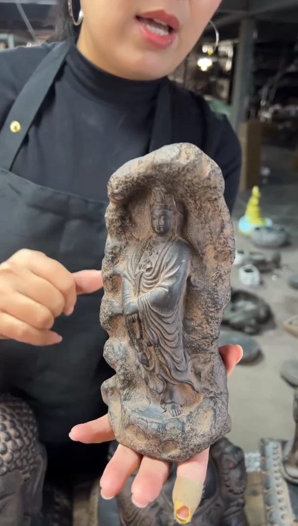 陶土【火山泥】普慈观音