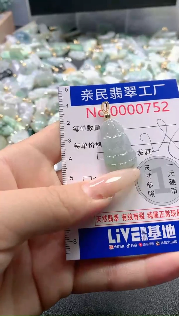 【闪购商品】翡翠吊坠(不含链)未镶嵌752
