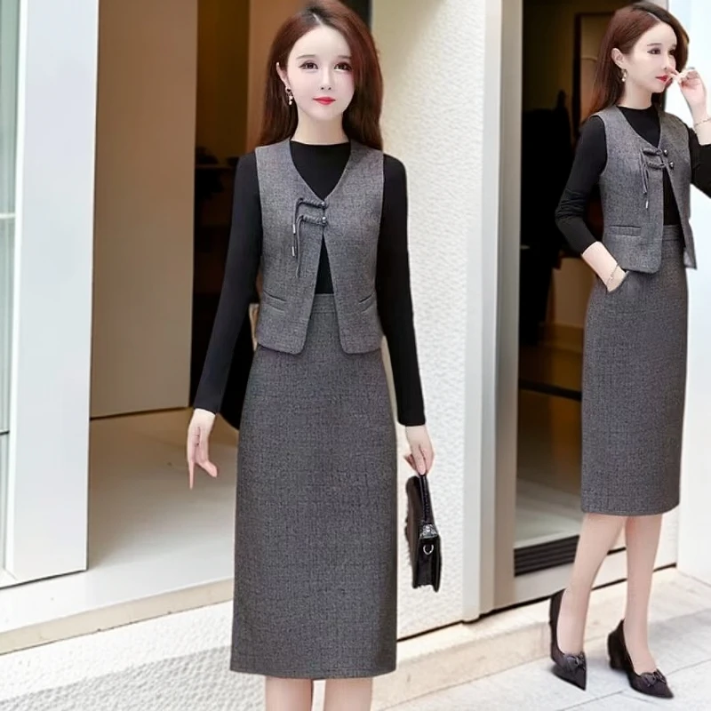 F113#【木兮兮专属】2025年春季新款气质显瘦百搭洋气时尚连衣裙