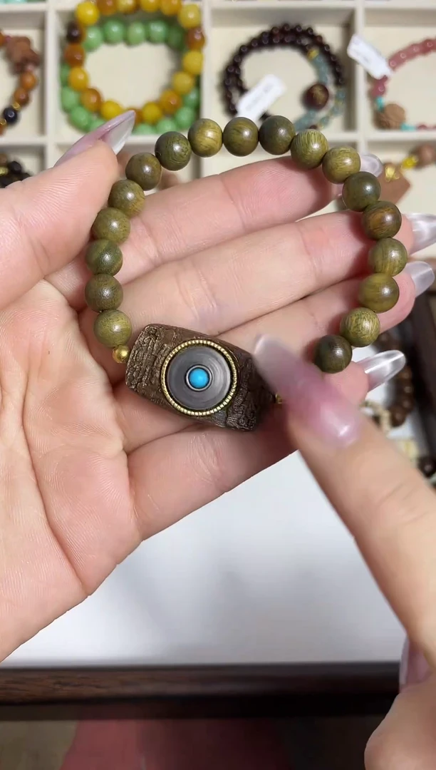 维腊木（绿檀）手串/手链他山之木的闪购（多发性其一）