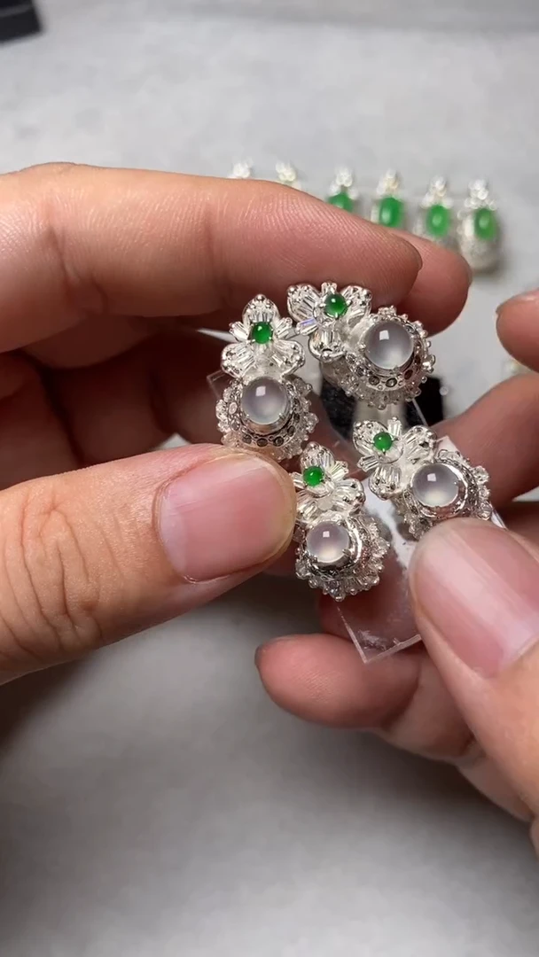 未镶嵌定制翡翠流*、缅甸翡翠A货