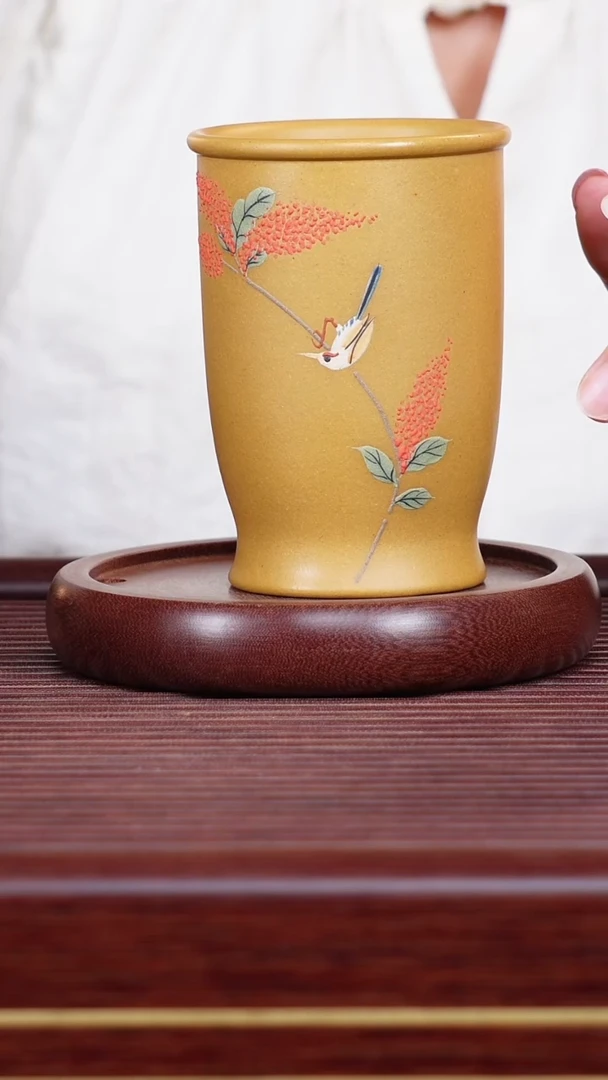 茶杯紫砂宜兴原矿紫砂主人杯