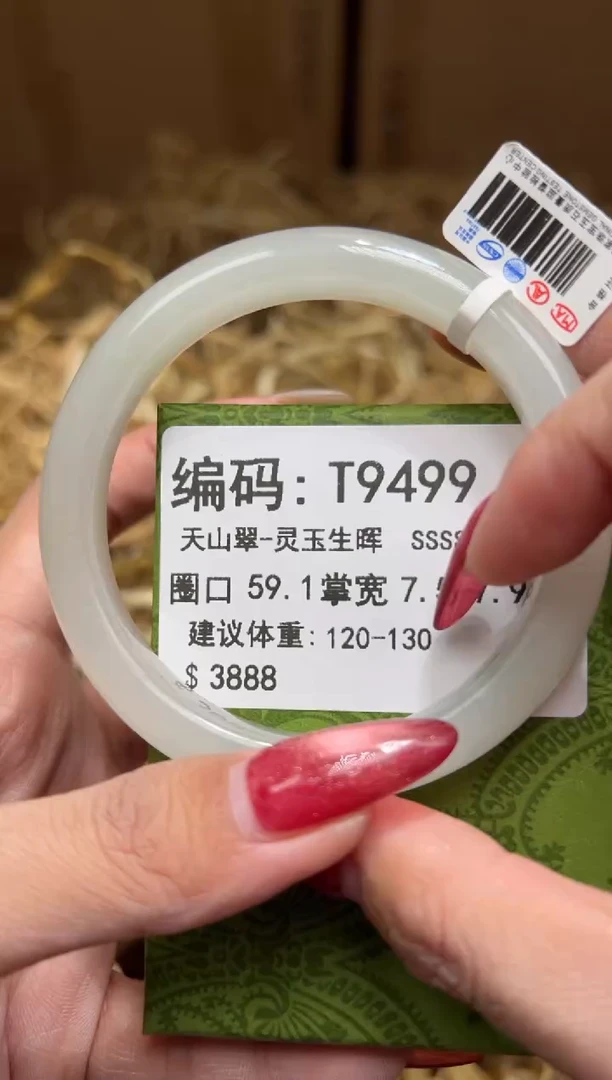 未镶嵌手镯石英质玉T9499