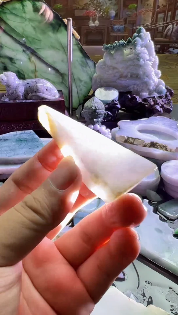 未镶嵌挂件翡翠天然缅甸翡翠A货