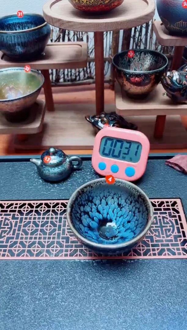 茶盏向*4号建盏工匠茶器