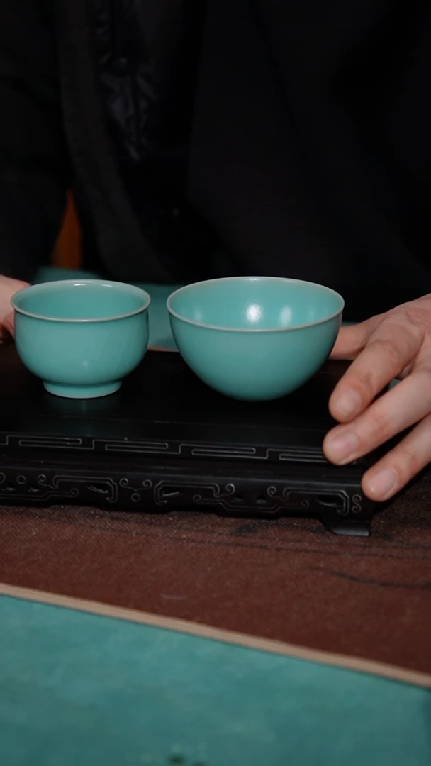 【闪购商品】22-50向天盏（微蓝+锦上花（微蓝