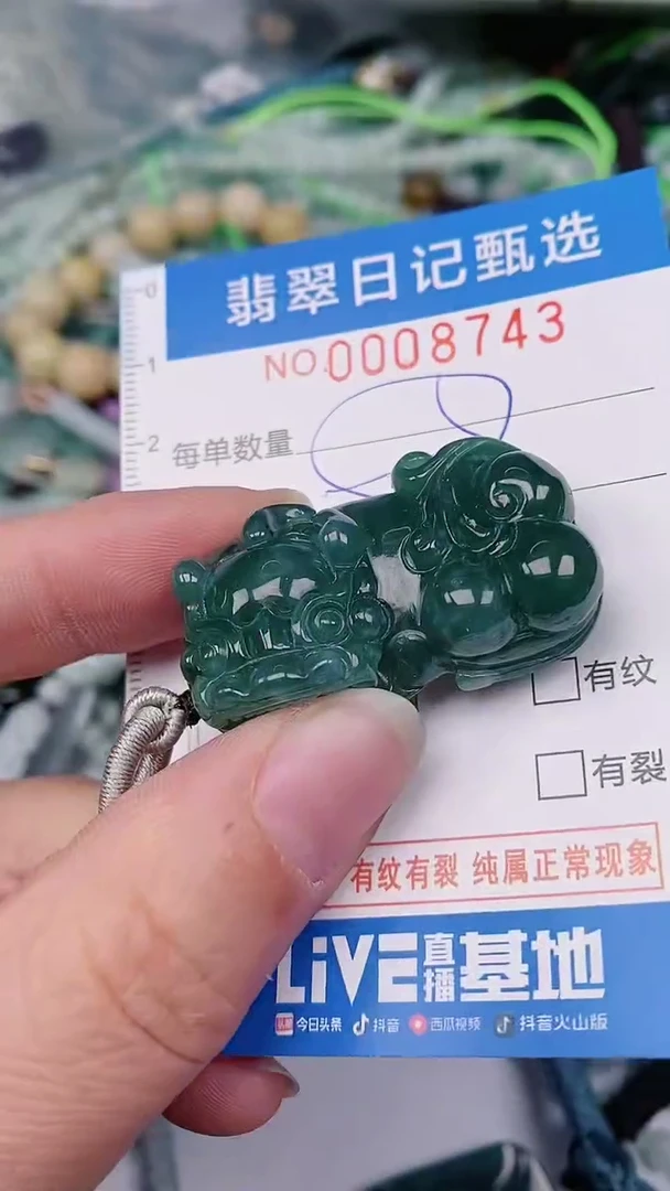 【闪购商品】翡翠颈饰未镶嵌00008743