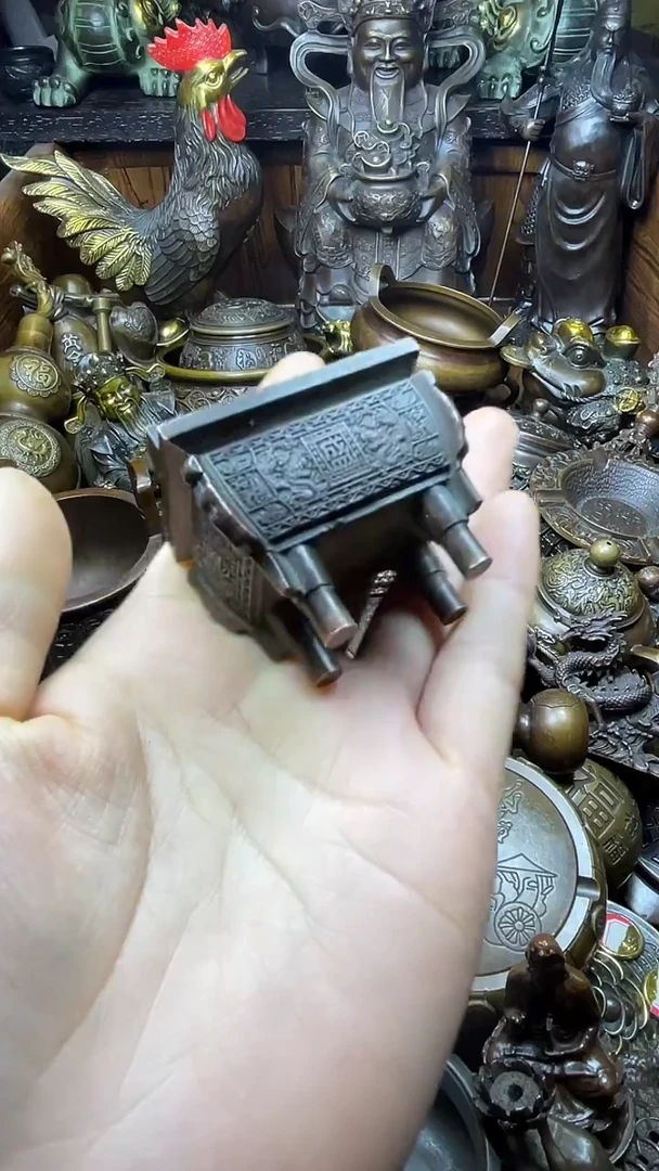 闪购链接，点击下单，有运费险，铜摆件