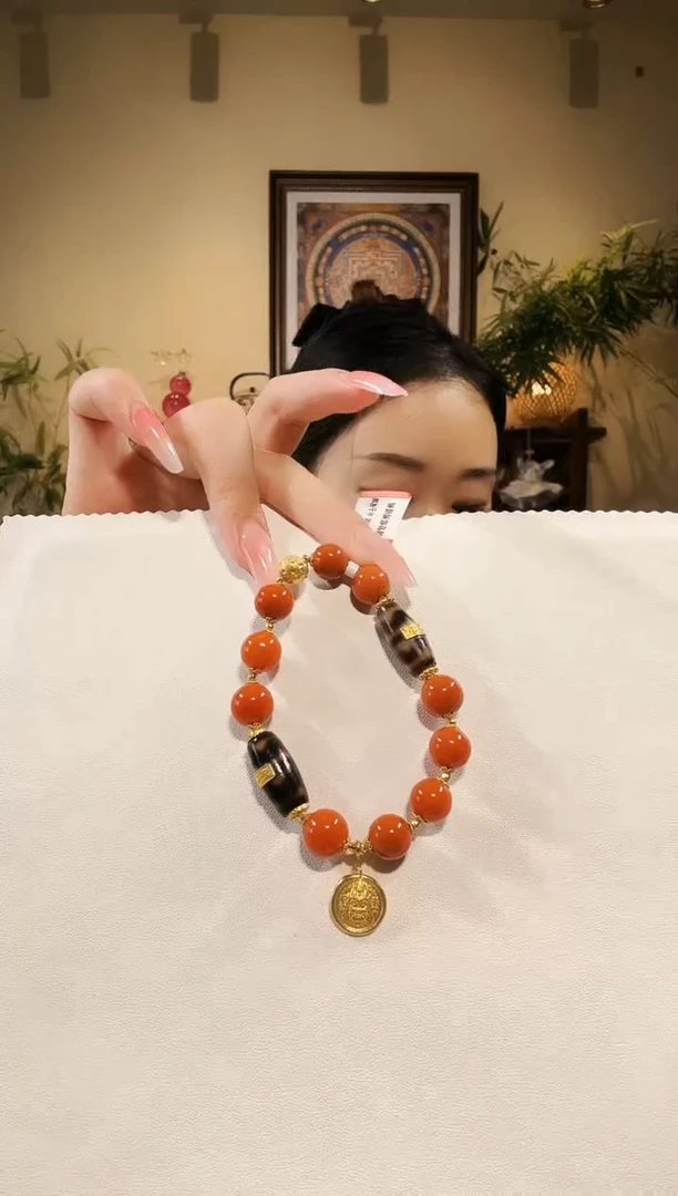 未镶嵌手链南红玛瑙手链