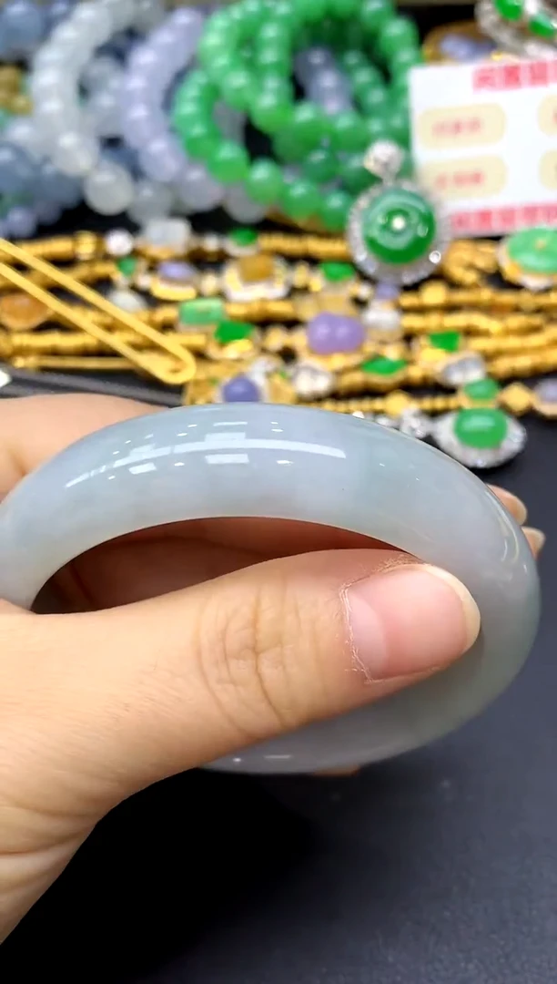 未镶嵌手镯翡翠262-中国好珍宝