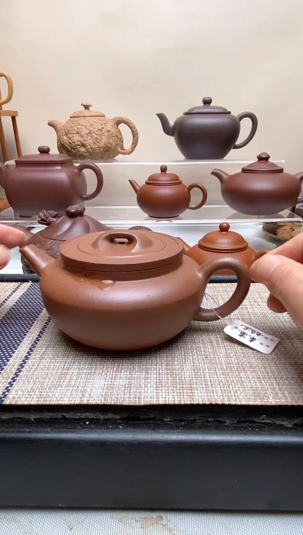 茶壶紫砂240毫升无添加高温老乌泥