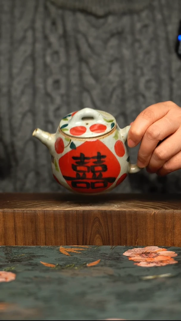 杯釉下彩手工手绘同款陶器